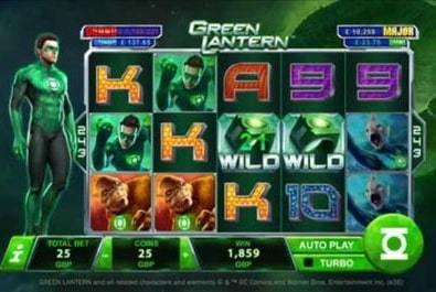 Green Lantern tragamonedas